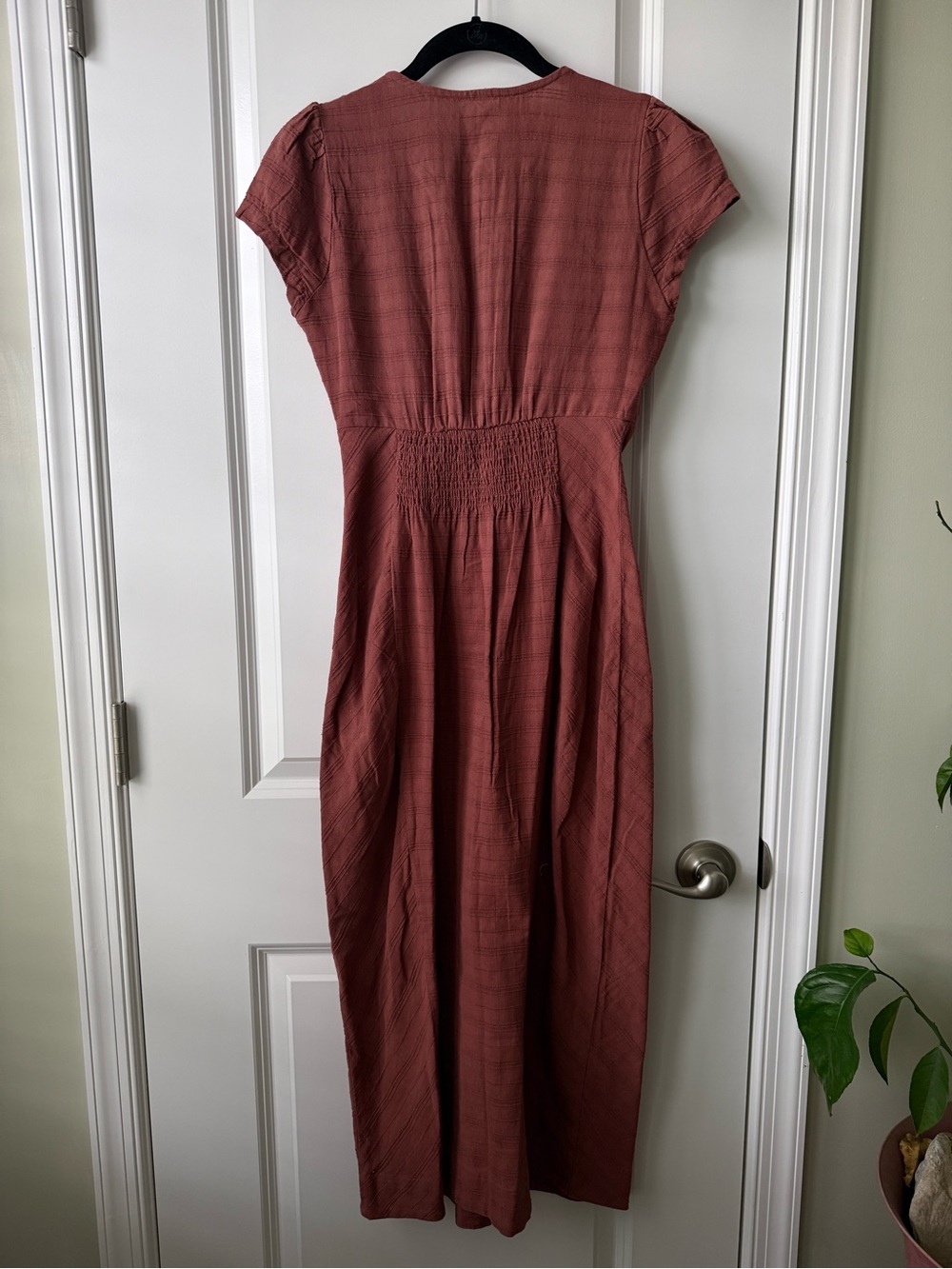 Free People New in Town Midi Dress in Withered Rose - Picture 4 of 4